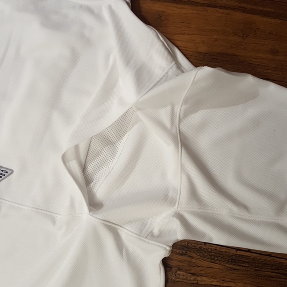 Columbia Golf Polo short sleeve white shirt - Picture 8 of 8